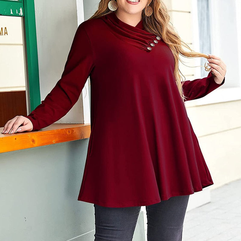 Pullover Plus Size Tunic