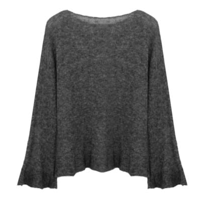 Mohair Knitted Pullover Sweater