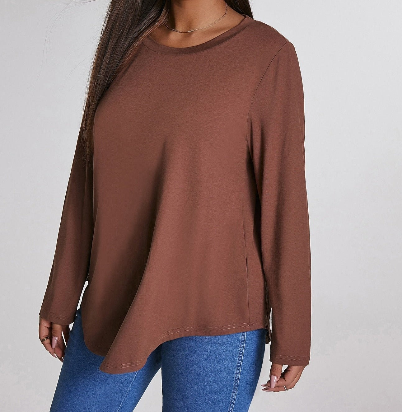 Casual Plus-Size Top