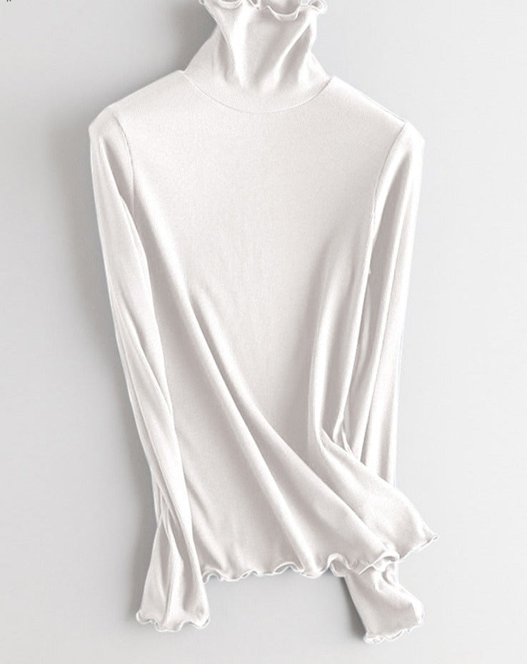 Long Sleeve Autumn Turtleneck Top