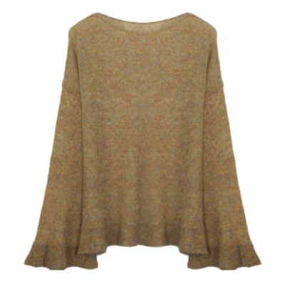 Mohair Knitted Pullover Sweater