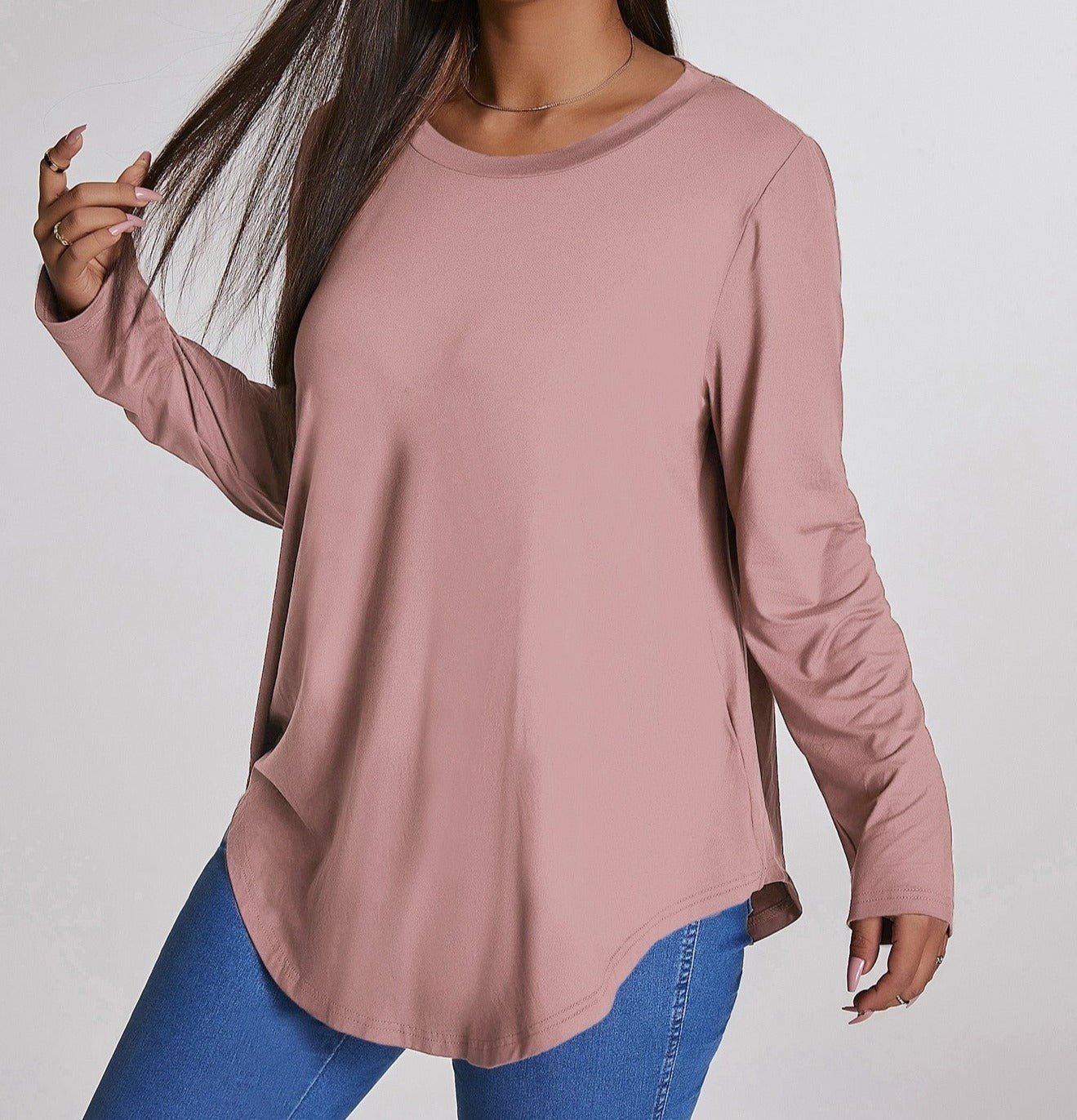 Casual Plus-Size Top