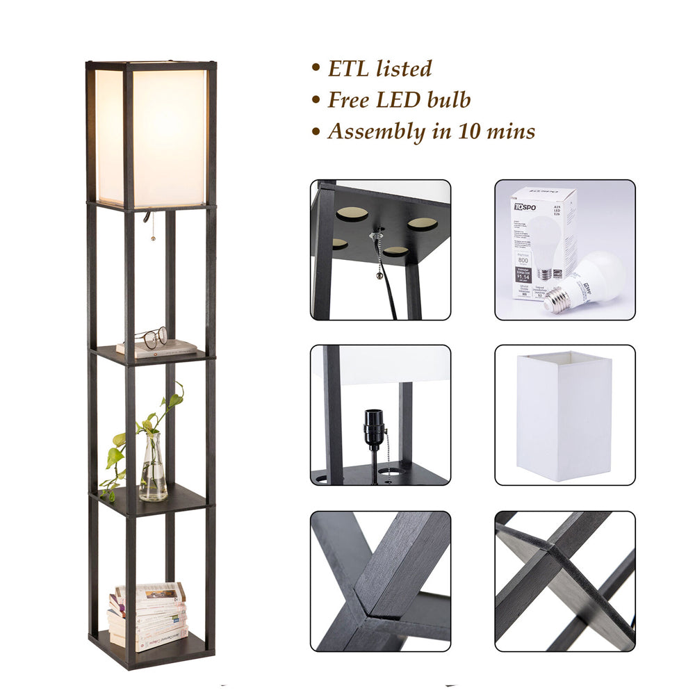 Contemporary Standing Lamp Lighting Set