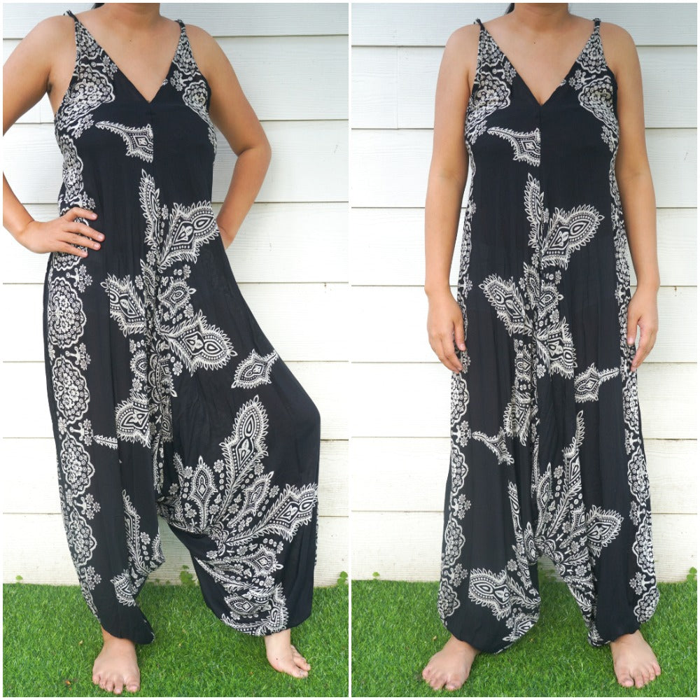 Black Butterfly Rompers