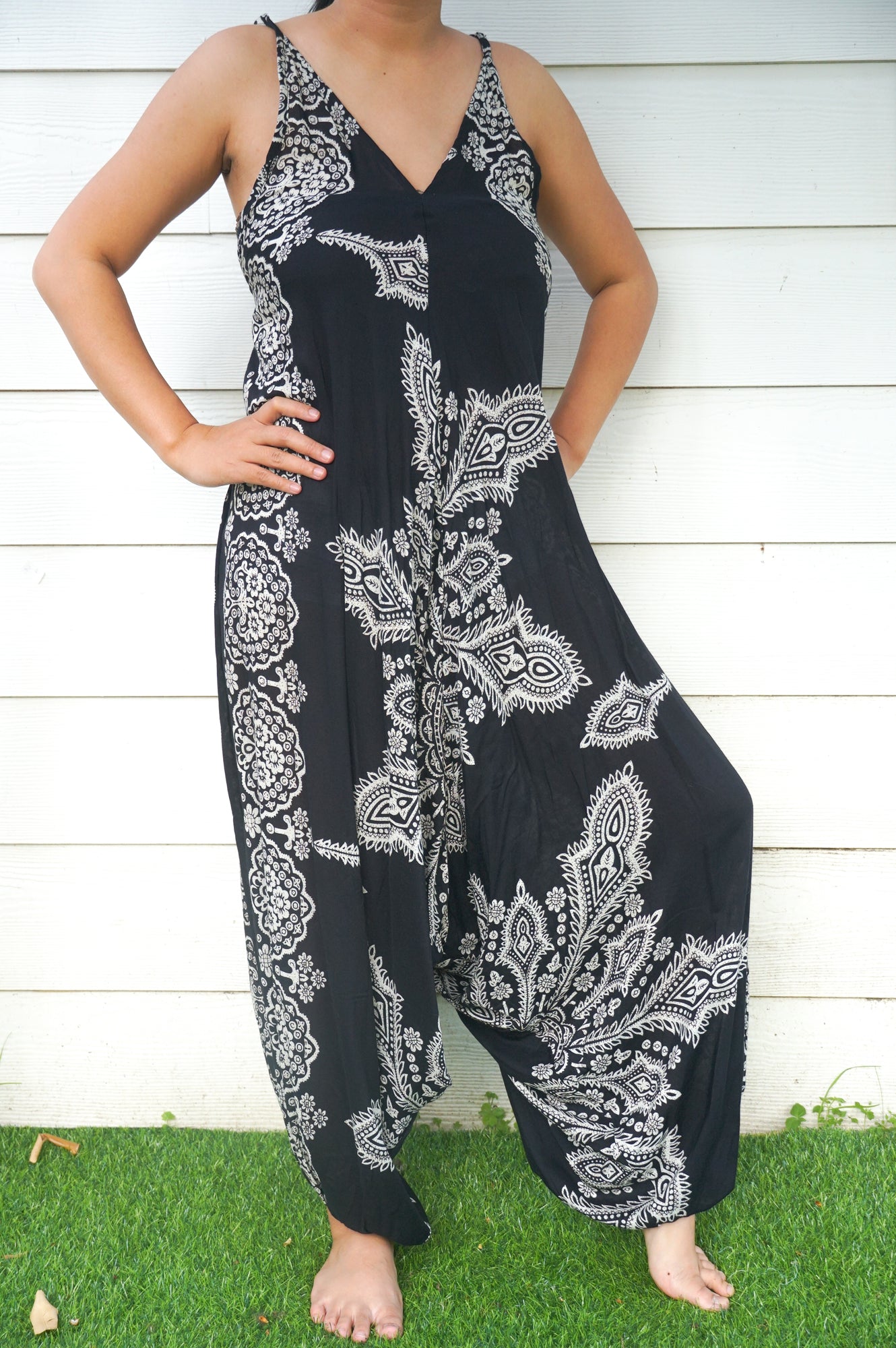 Black Butterfly Rompers