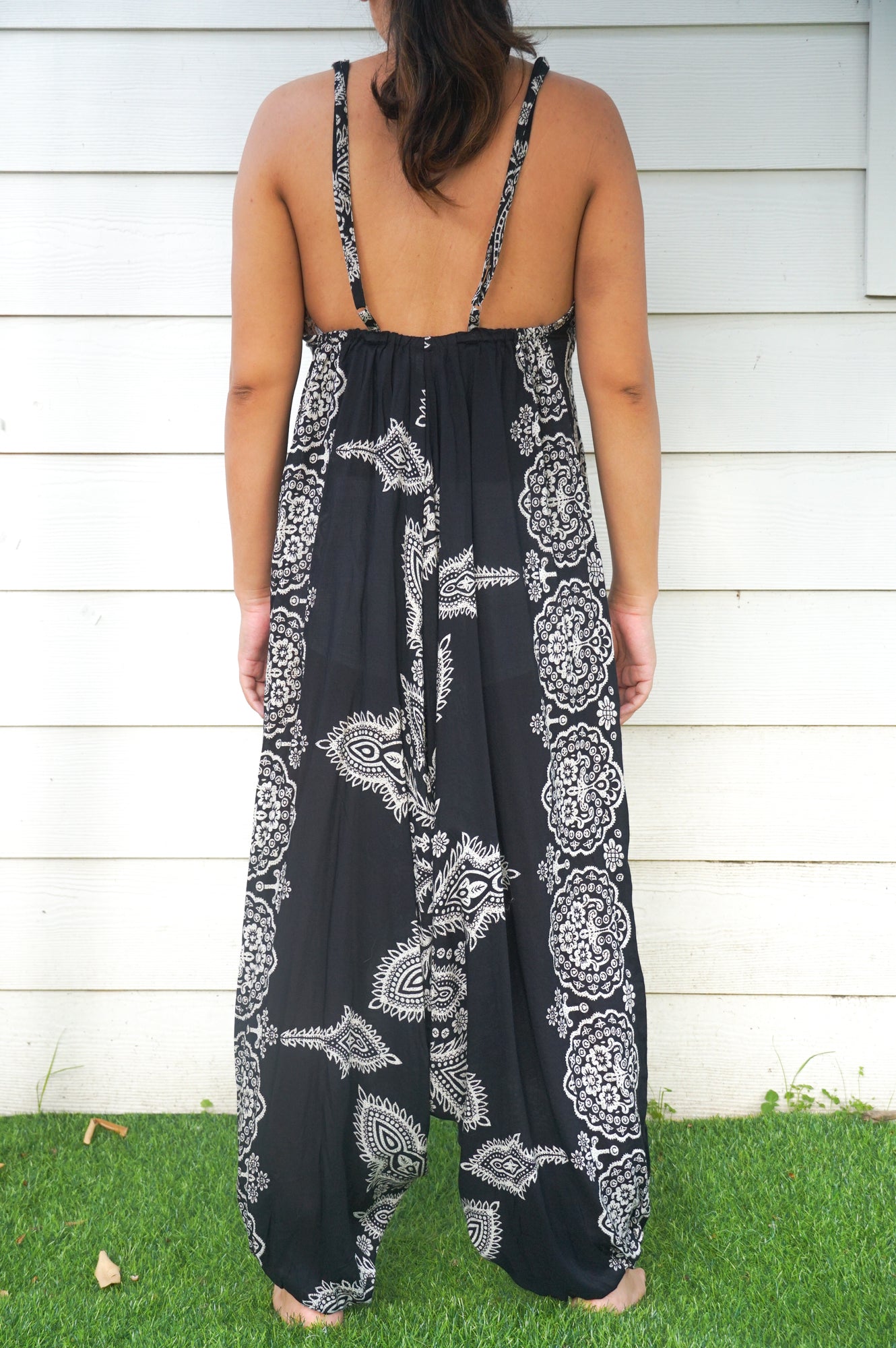 Black Butterfly Rompers