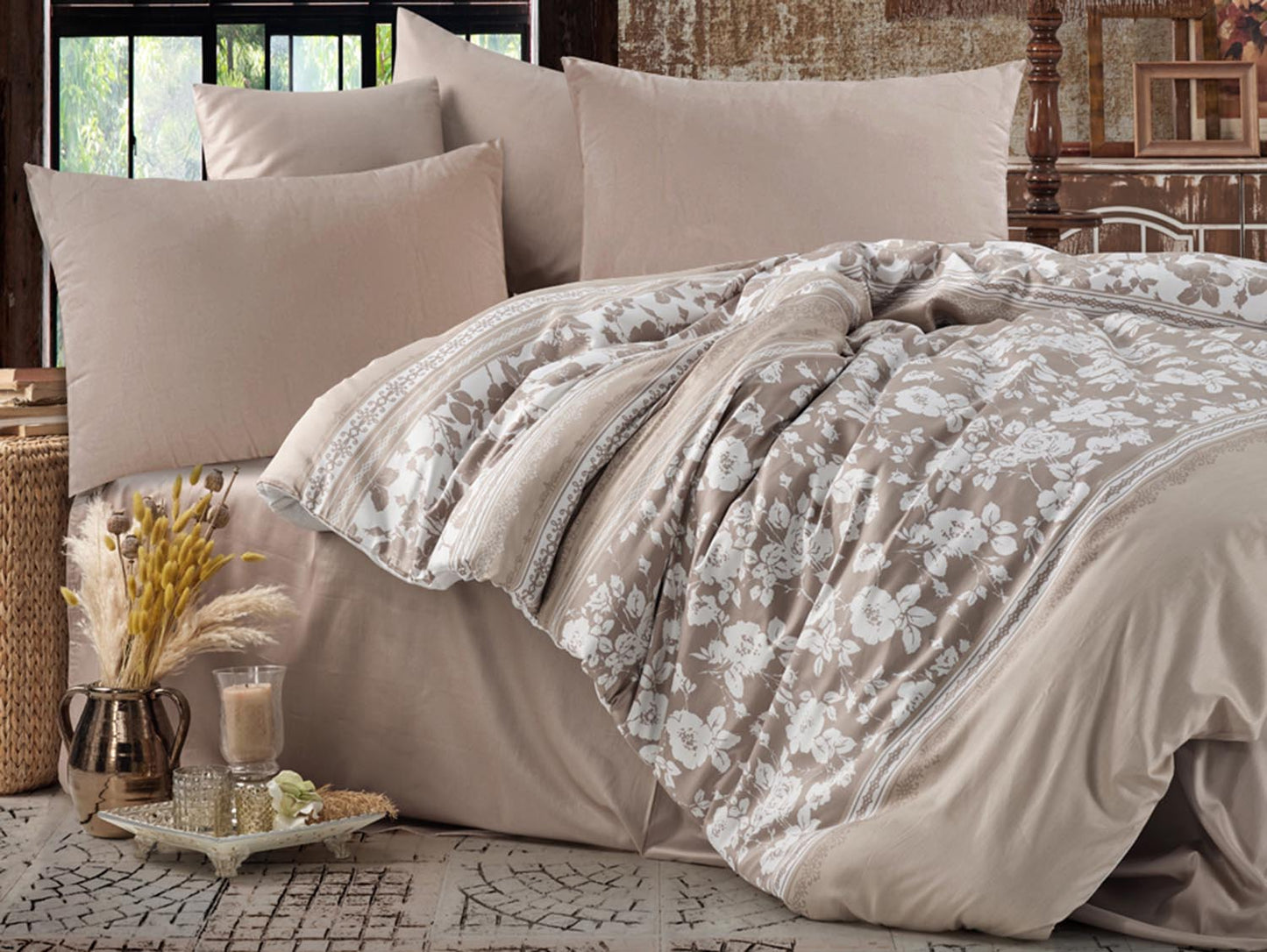 Satin cotton bedding ALURA 1/EXCLUSIVE