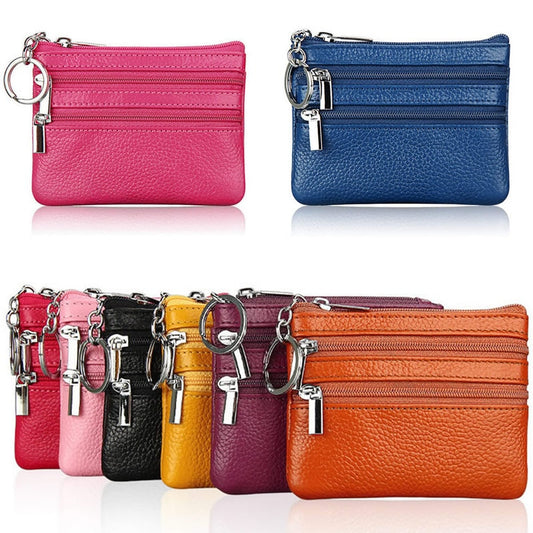 Women's Leather Wallet Clutch