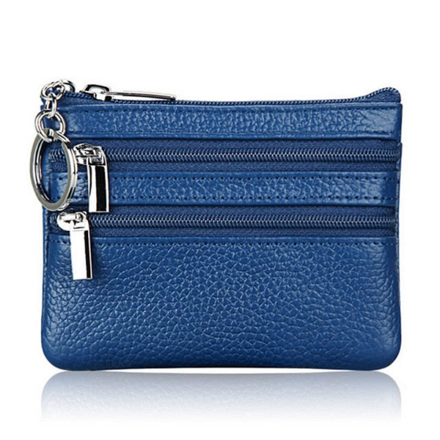 Women's Leather Wallet Clutch