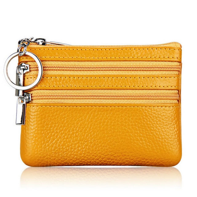 Women's Leather Wallet Clutch