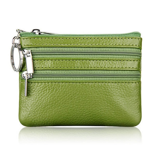 Women's Leather Wallet Clutch