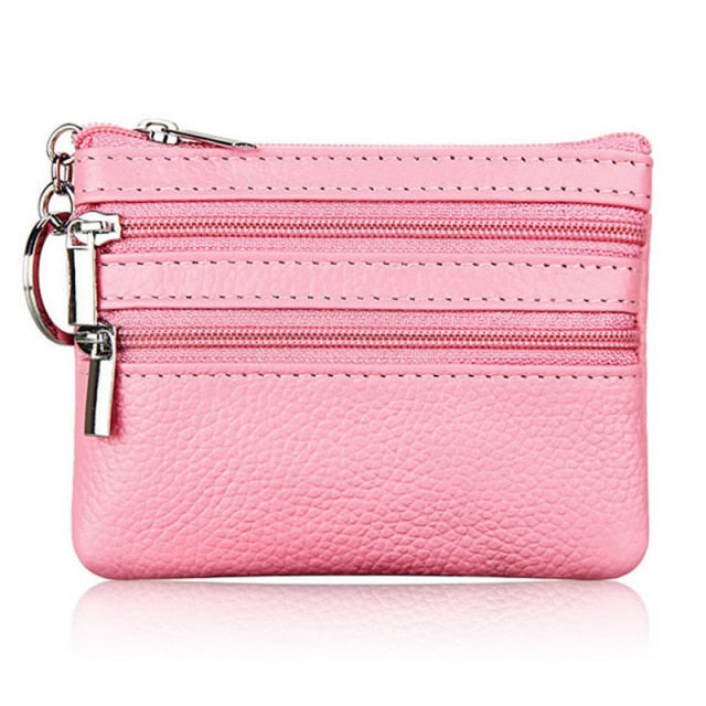 Women's Leather Wallet Clutch