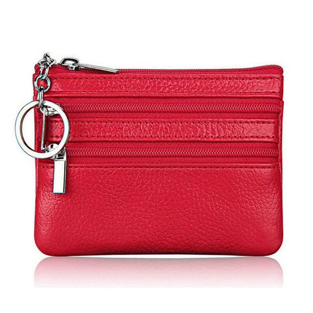 Women's Leather Wallet Clutch