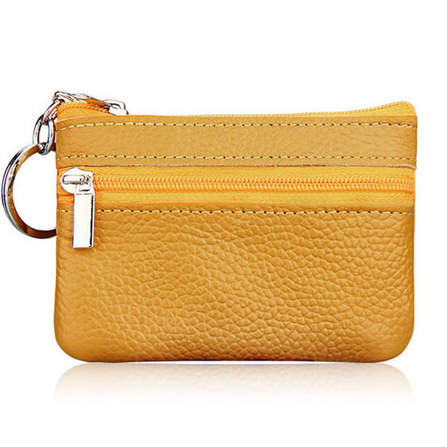 Women's Leather Wallet Clutch