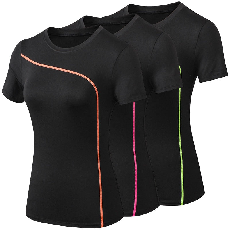 Quick Dry Stretch Tees for Women