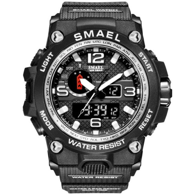 Men's 50M Waterproof Military Watch