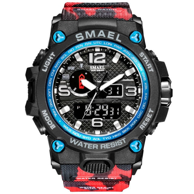 Men's 50M Waterproof Military Watch