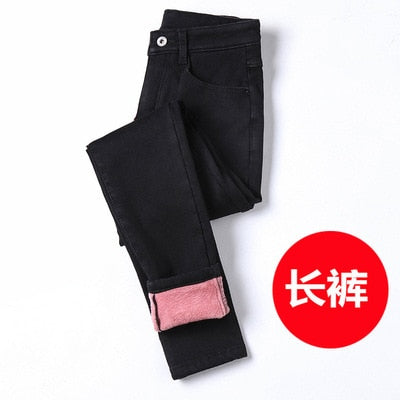 Women's High Waist Casual Jean with Color