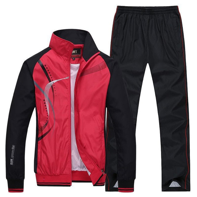 Men Tracksuit Plus Size