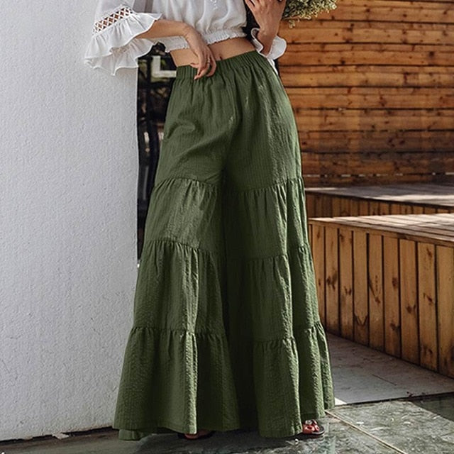 Wide Leg Trousers