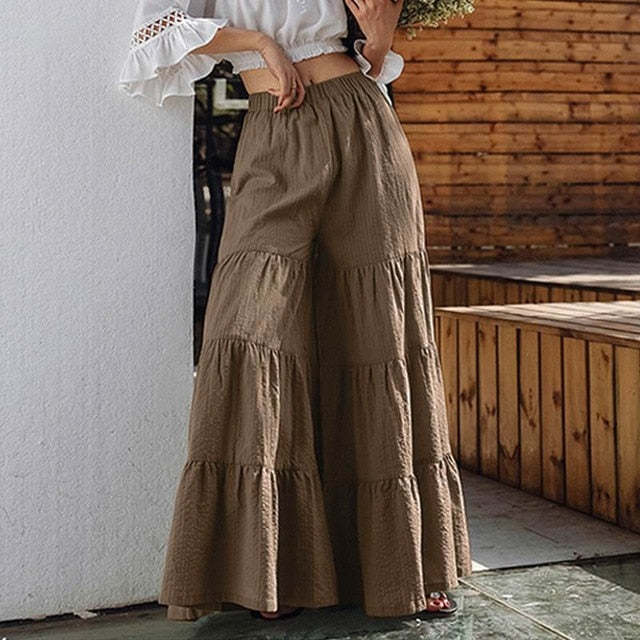 Wide Leg Trousers