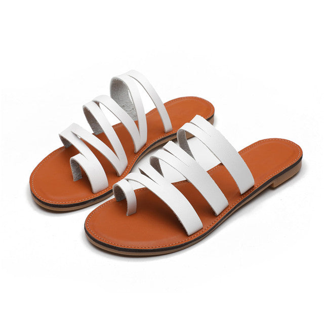 Ladies European Seaside Sandals