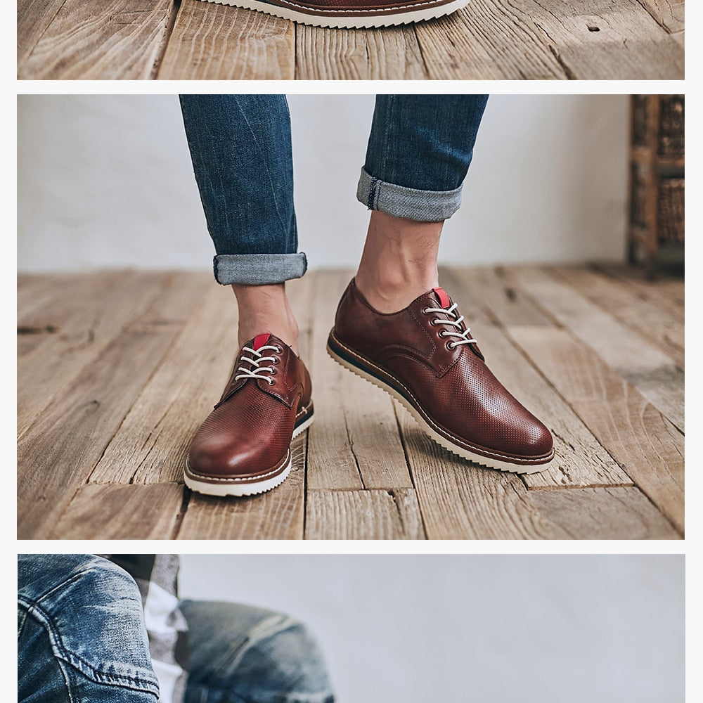 Men's Lace up Casual Comfort Shoes