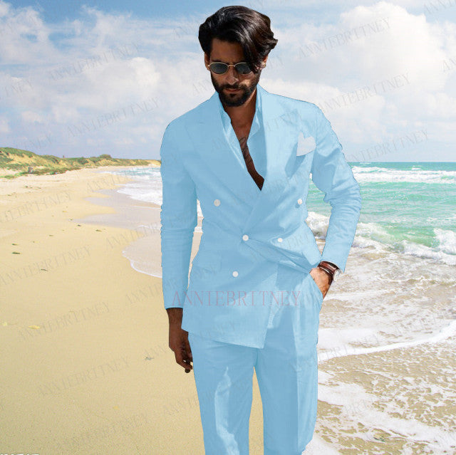 Summer Suave Linen Suit