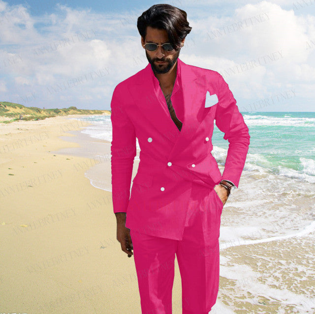 Summer Suave Linen Suit