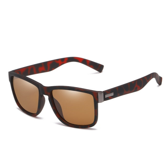 Unisex Retro Square Vintage Sunglasses