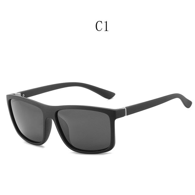 Unisex Retro Square Vintage Sunglasses