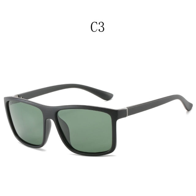 Unisex Retro Square Vintage Sunglasses