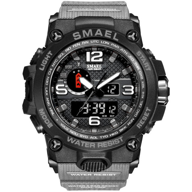 Men's 50M Waterproof Military Watch