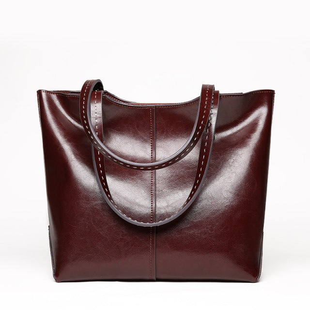 Women's Luxury Leather Tote