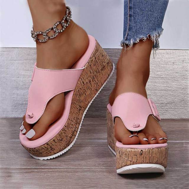 Thick Bottom Platform Wedges