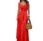 Plus Size Bohemian Sleeveless Maxi Dress