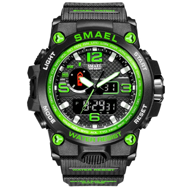 Men's 50M Waterproof Military Watch