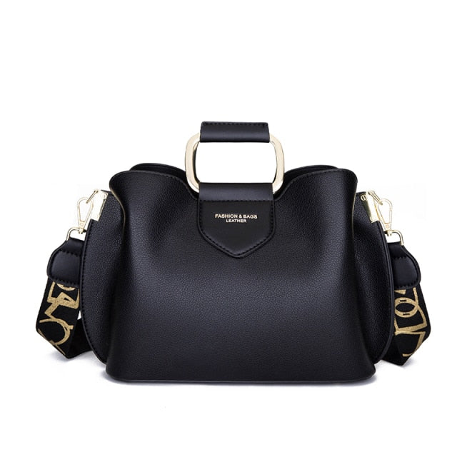 Designer Top-Handle Shoulder Bag