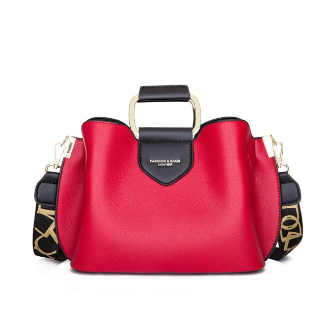 Designer Top-Handle Shoulder Bag