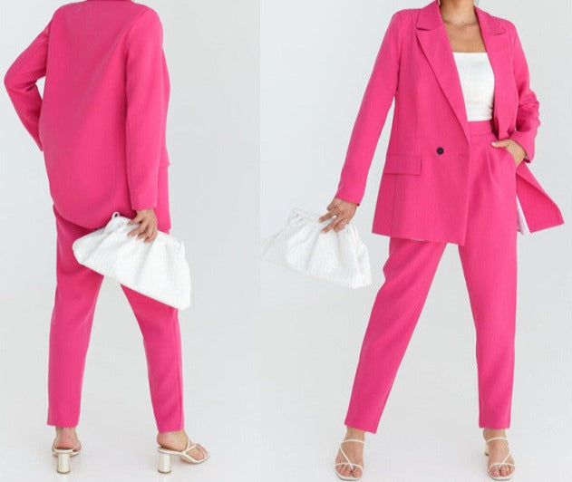 "Be the Conversation" Blazer + Pants Set