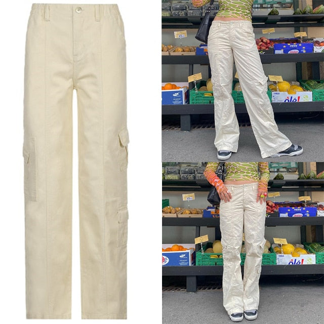 Big Khaki Cargo Pants