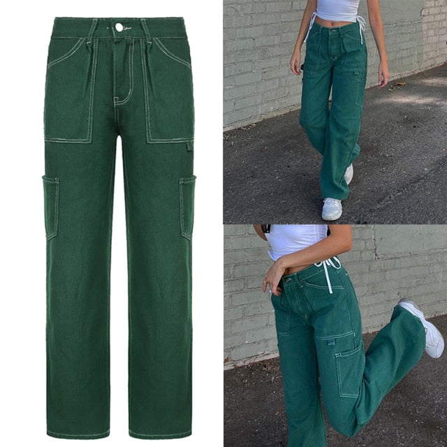 Big Khaki Cargo Pants