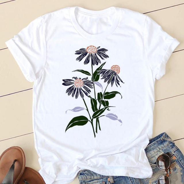 Women T-shirts Love Valentine 90s Ladies Fashion Clothing Cartoon Clothes Short Sleeve Spring Summer Female Tee Graphic Tshirt