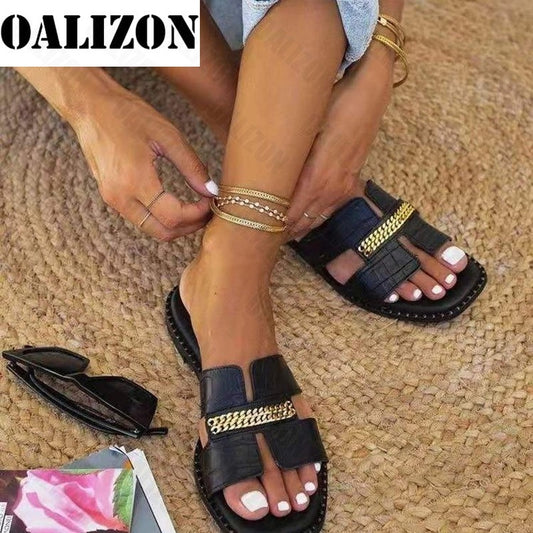 Women's Double Chain Sandals