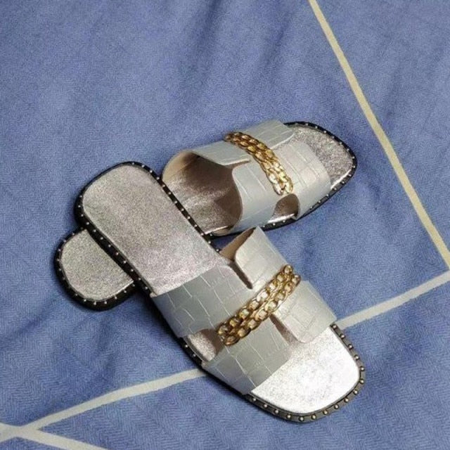 Women's Double Chain Sandals