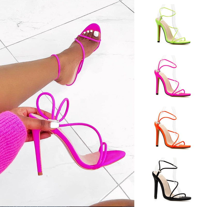 Ladies High Heeled Sandals