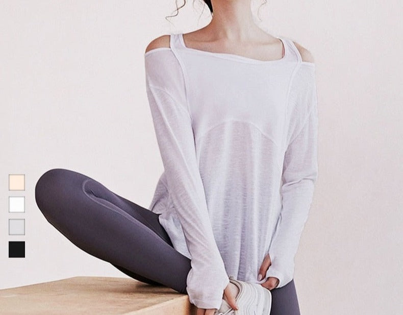 Long Sleeve High Quality Yoga Shirts for Women