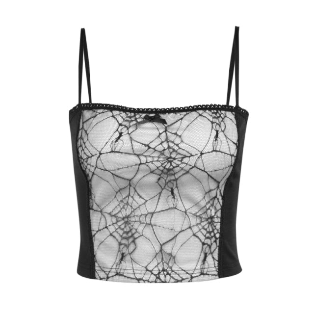 Gothic Grunge Crop Top