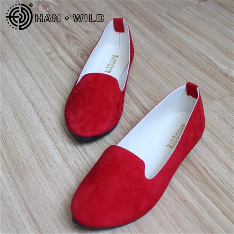 Women Shoes Candy Color Loafers