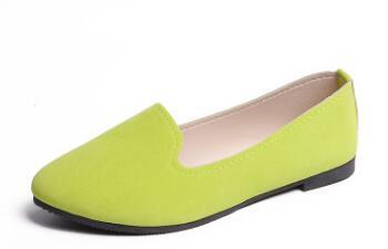 Women Shoes Candy Color Loafers